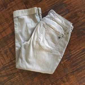 ☀️Joe’s Jeans Cropped Socialite Kicker Sz 26 gray
